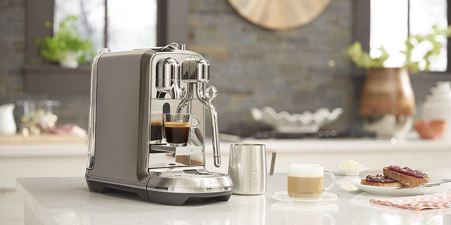 Breville Nespresso Creatista Espresso Machine now 240 off at Amazon