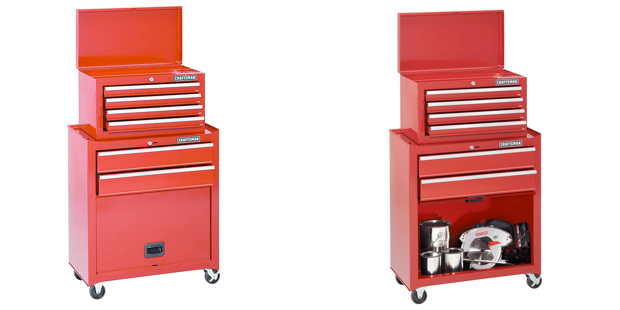 This Craftsman 6-drawer tool chest is perfect for organizing the garage ...