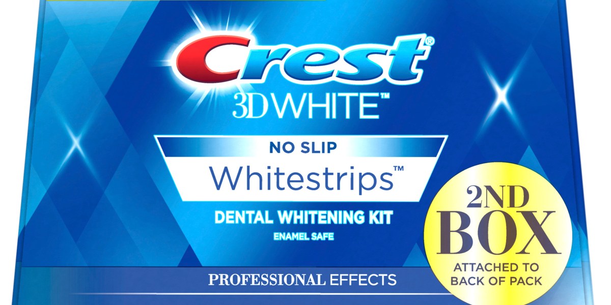Brighten your smile w/ Crest 3D Whitestrips: 40-Pack for just $45 (Reg ...