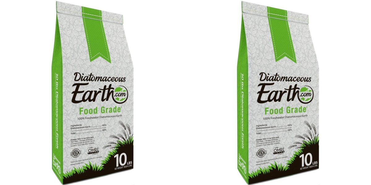 Food grade Diatomaceous Earth drops to 15 for a 10Lb