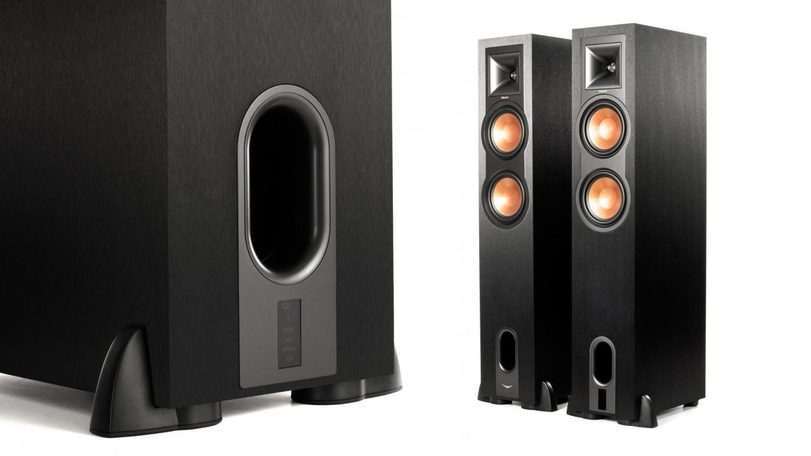 These Klipsch Floorstanding Speakers Have Bluetooth 230w