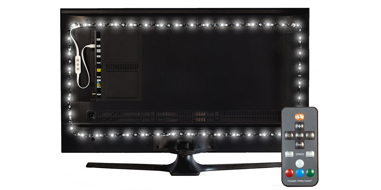 Add this highly-rated bias lighting strip to your TV for $32 shipped ...