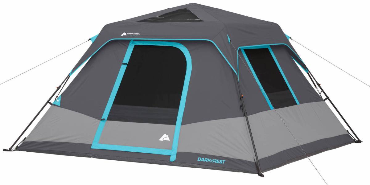 Ozark Trails 6 Person Instant Assembly Cabin Tent Drops To 89 Shipped Reg 120 5186