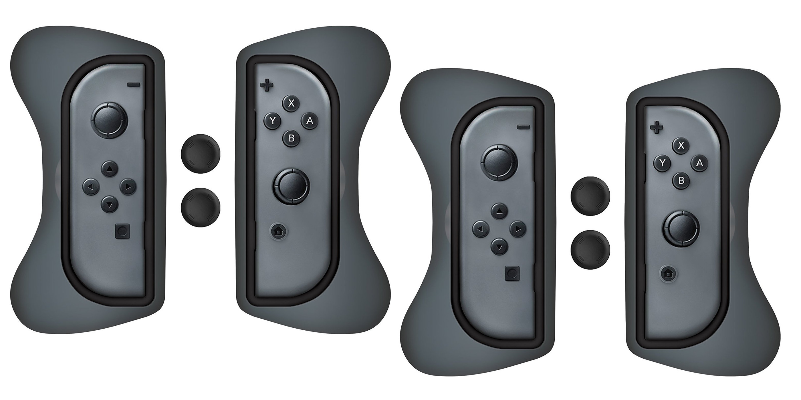 Get some Nintendo Switch JoyCon and Thumb Grips from 3 at Amazon