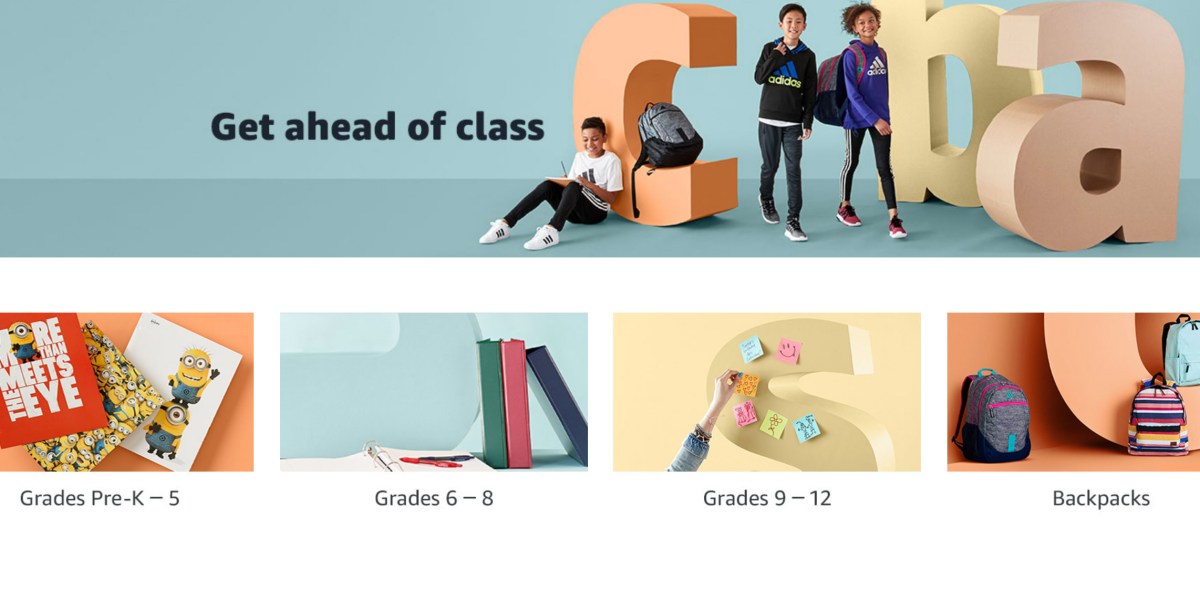 Ready or not, Amazon launches backtoschool store w/ curated picks, more