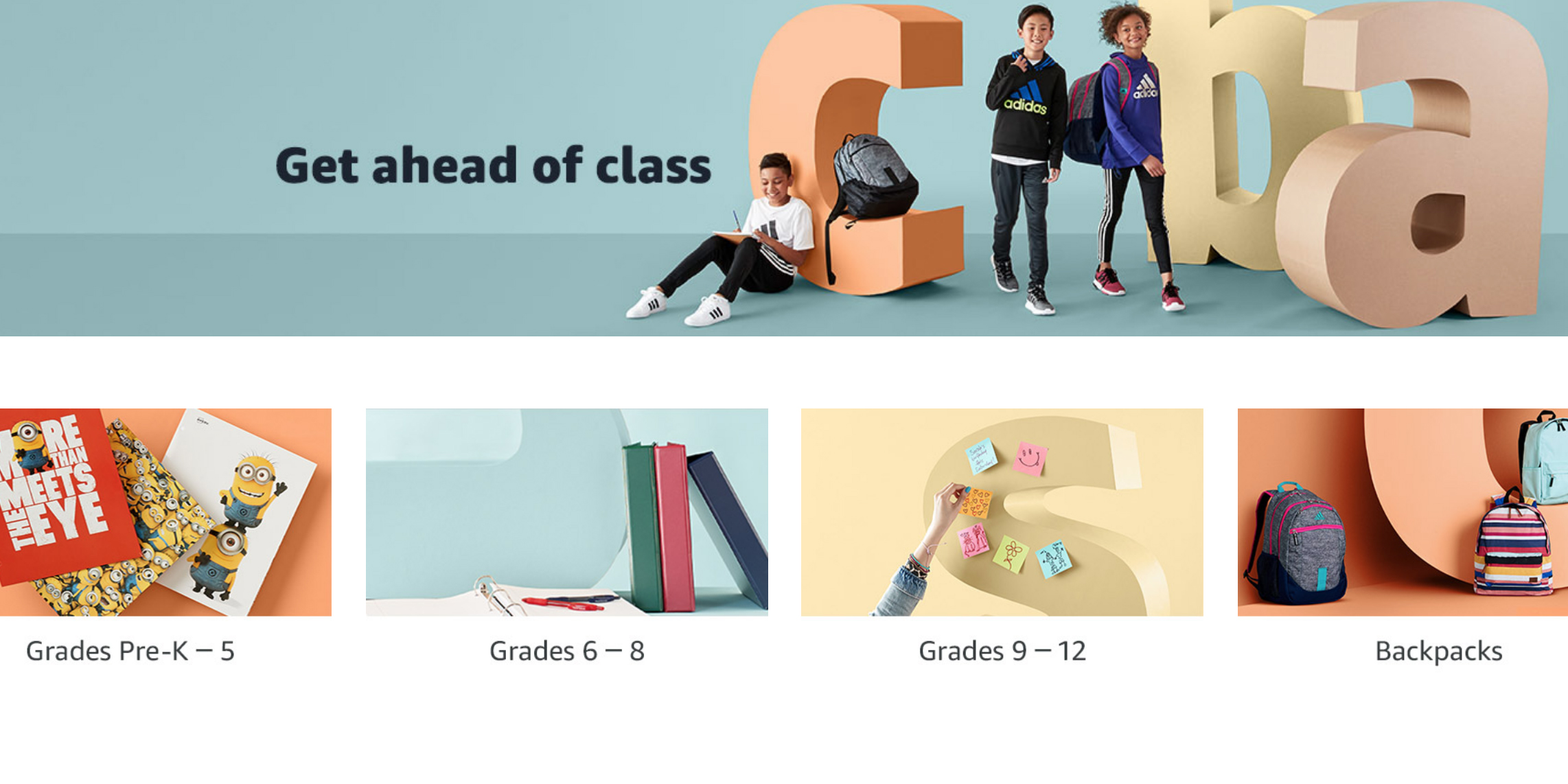 Ready or not, Amazon launches backtoschool store w/ curated picks