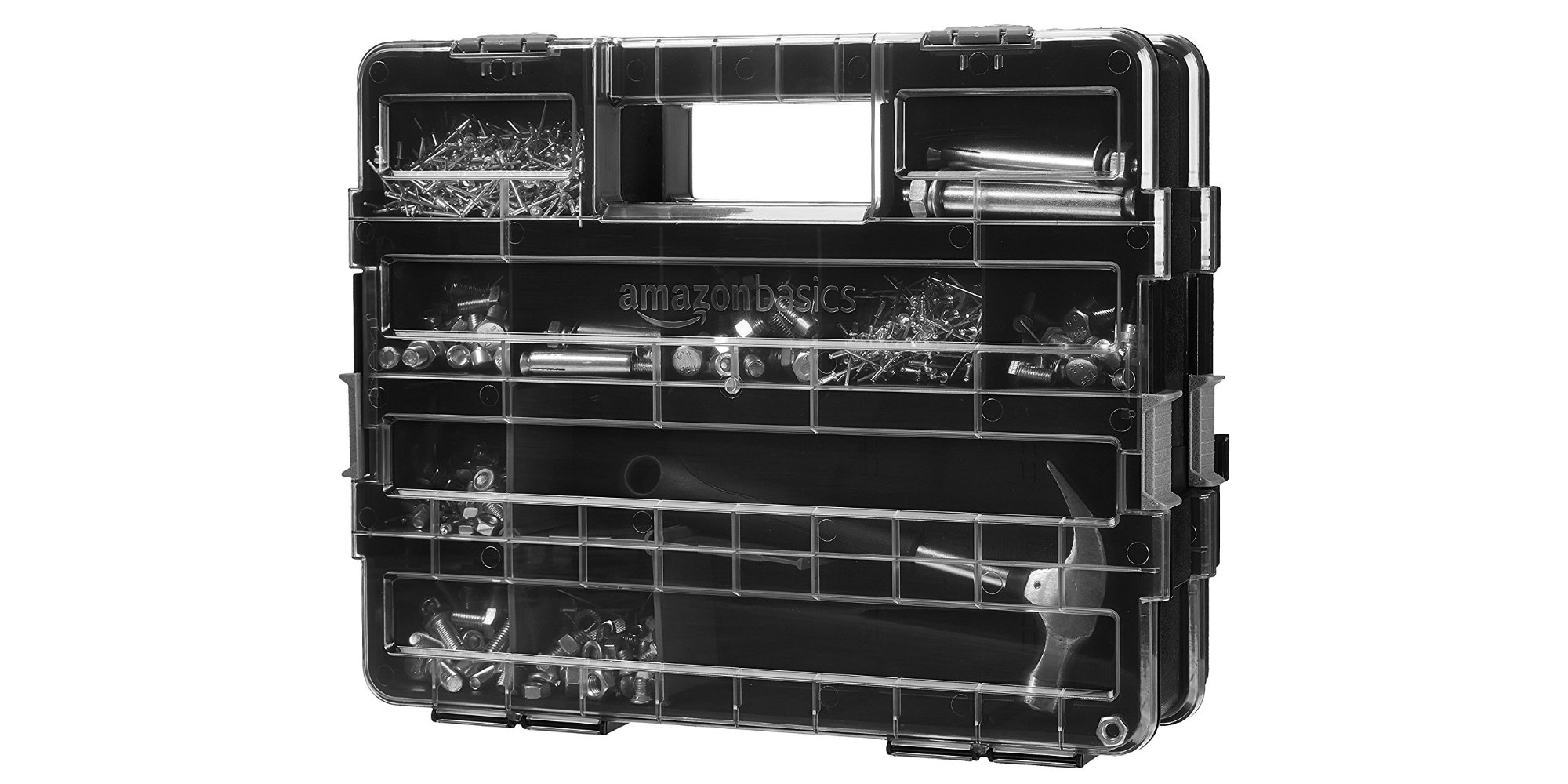 Keep your tool accessories in order w/ an AmazonBasics Organizer 13