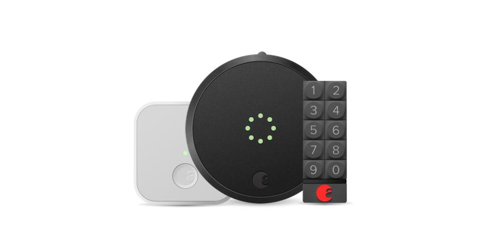 August Smart Lock Pro + Connect WiFi Bridge & Smart Keypad bundle 279