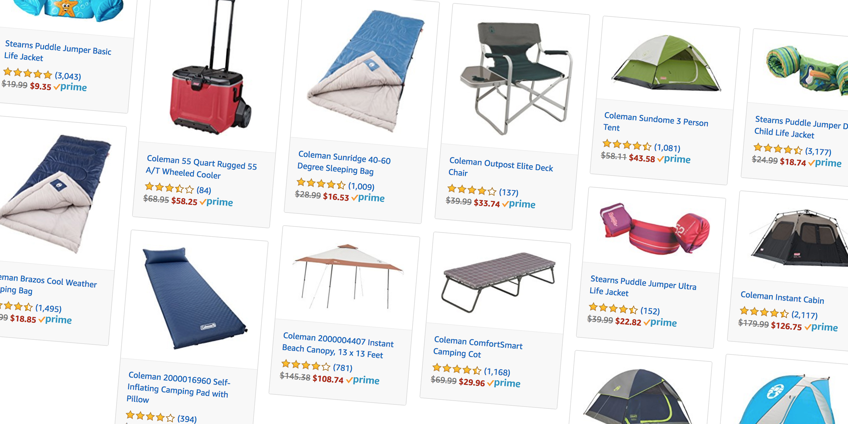 camping accessories sale