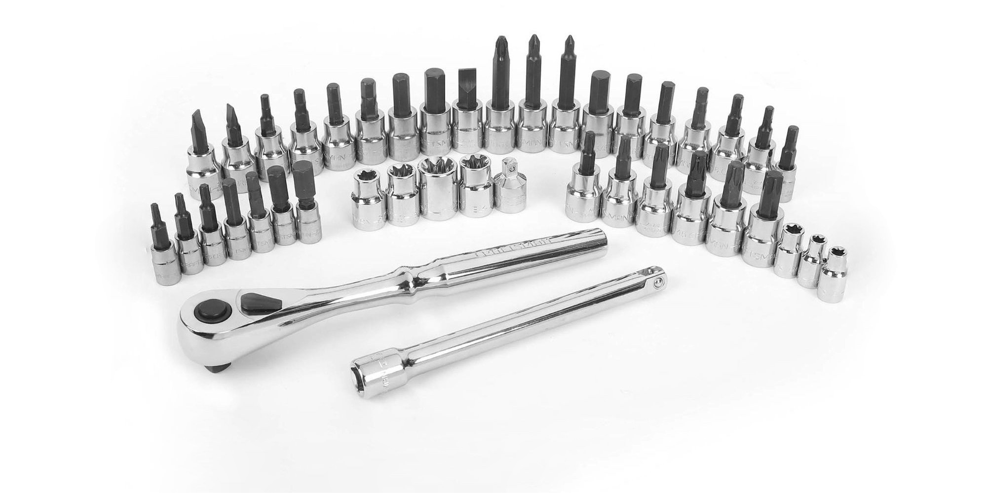 Be ready for maintenance w/ Craftsman's 42pc. Wrench Set 25 (Reg