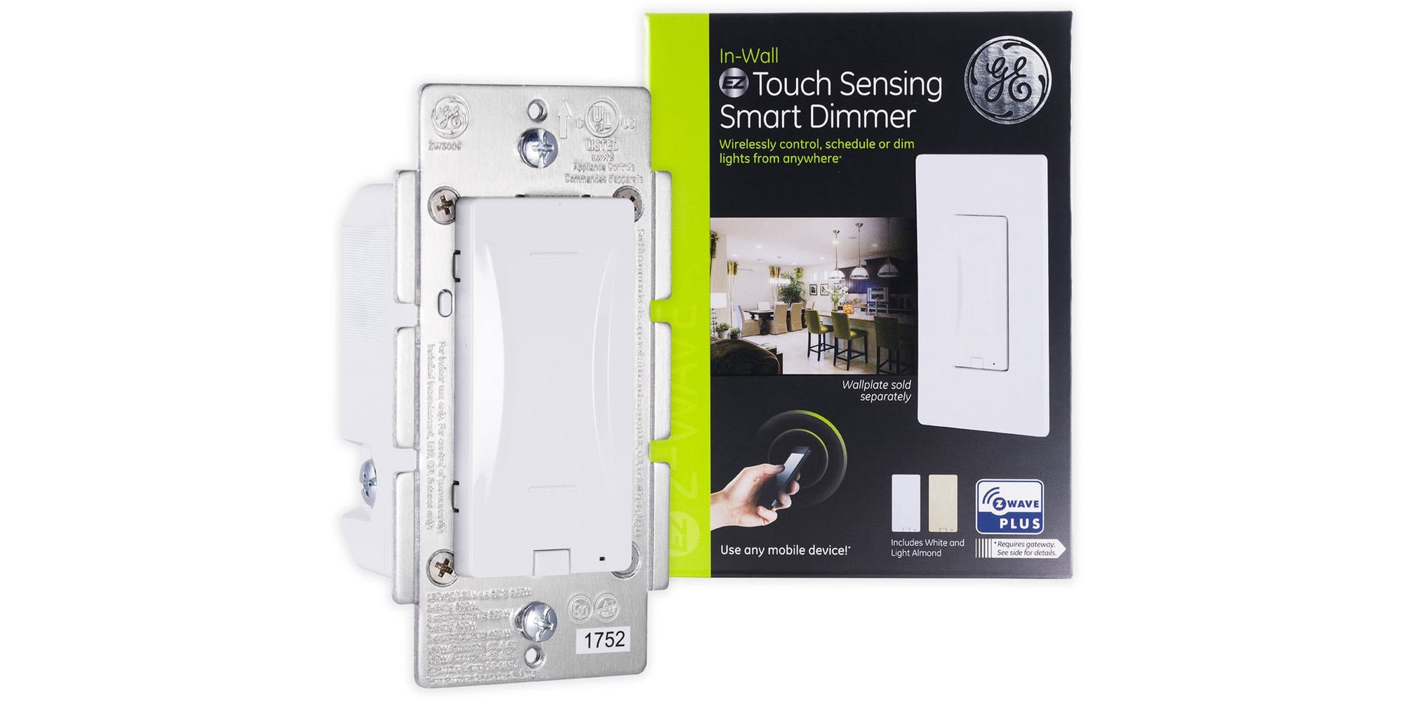 z wave touch dimmer