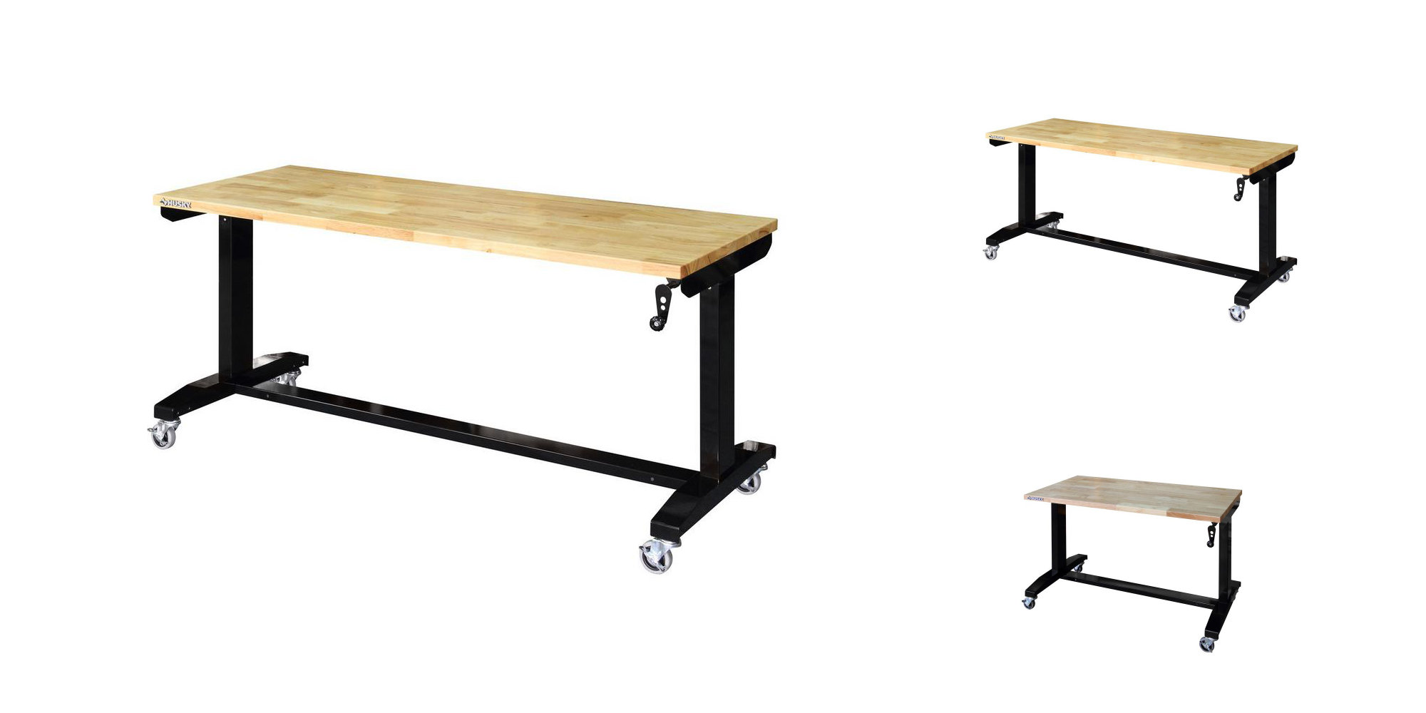 Husky’s 62inch Work Table doubles as a sit/stand desk 199, more from