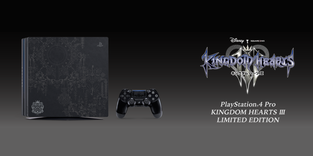 Sony Shows Kingdom Hearts 3 Special Edition Ps4 Pro Console Bundle At 18 9to5toys