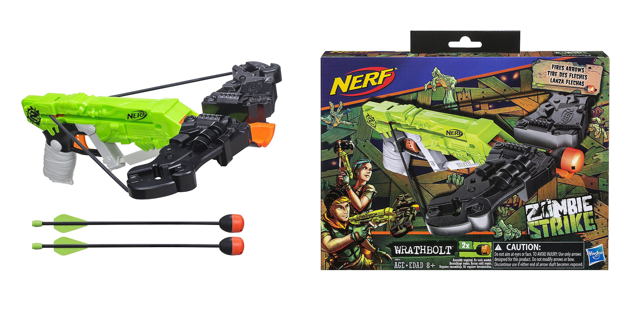 Nerf Zombie Strike Wrathbolt - Defend Against the Zombified