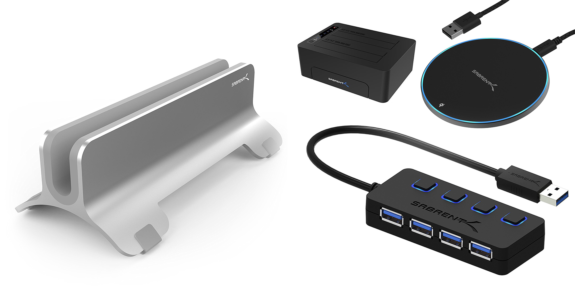 Sabrent Mac Accessory sale at Amazon from $4: docks, USB hubs, chargers ...