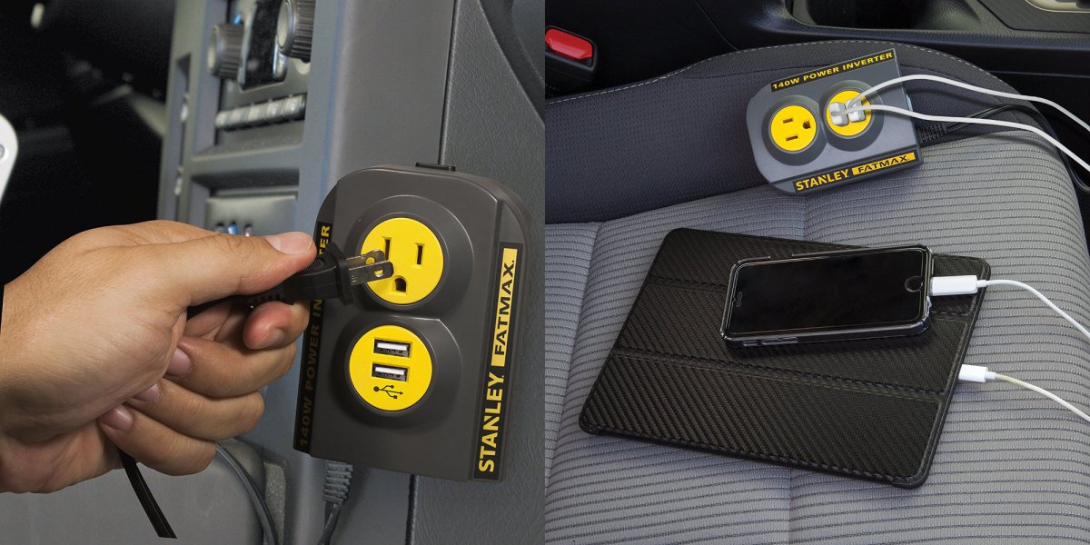 Charge your MacBook, iPad, and iPhone in the car w/ this Stanley