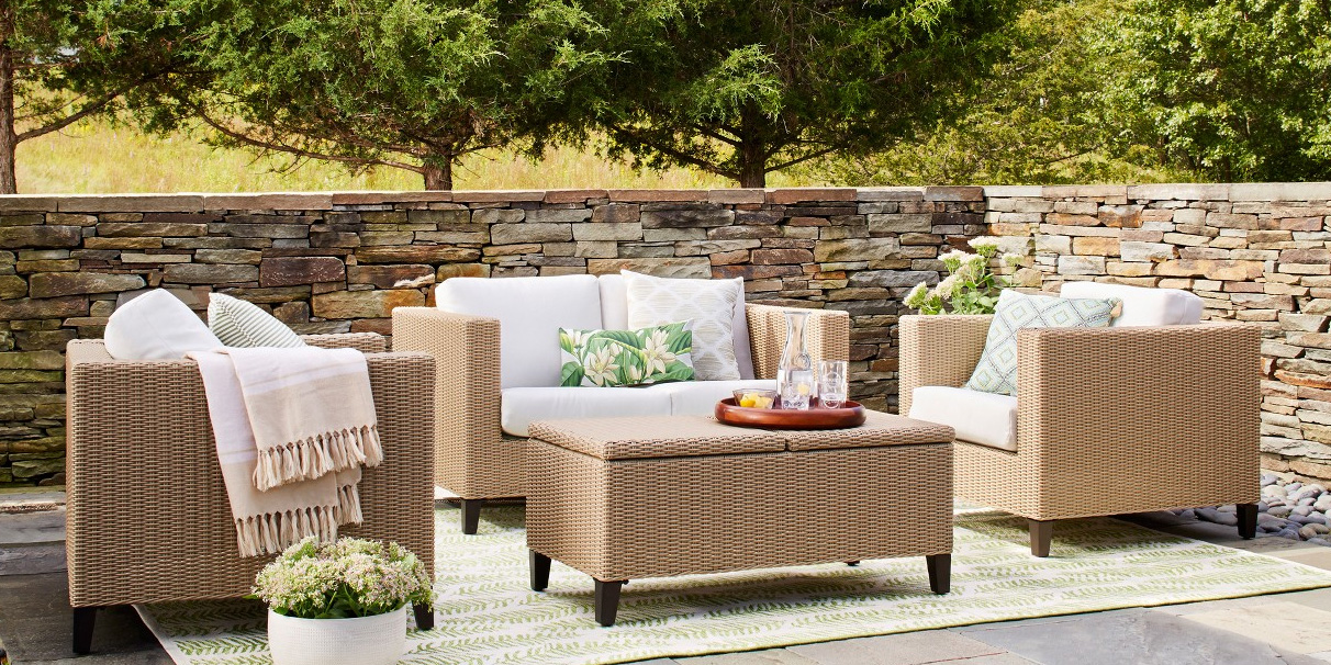target's fourth of july patio sale takes up to 30% off furniture
