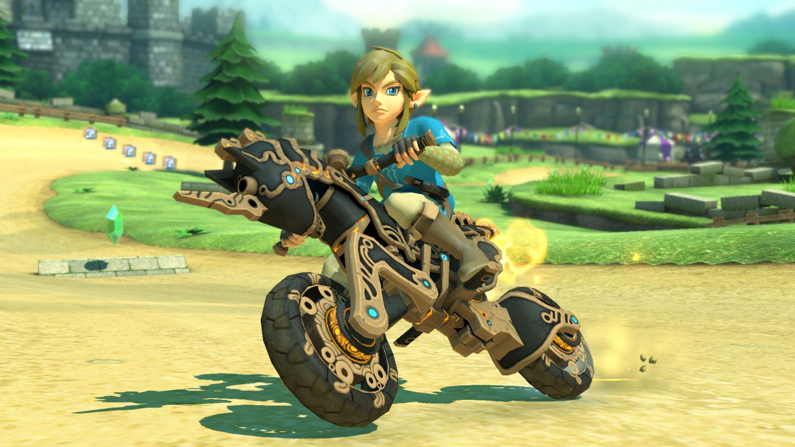 Nintendo Adds Breath Of The Wild Link And Master Cycle To Mario Kart 8 For Free 9to5toys 5041
