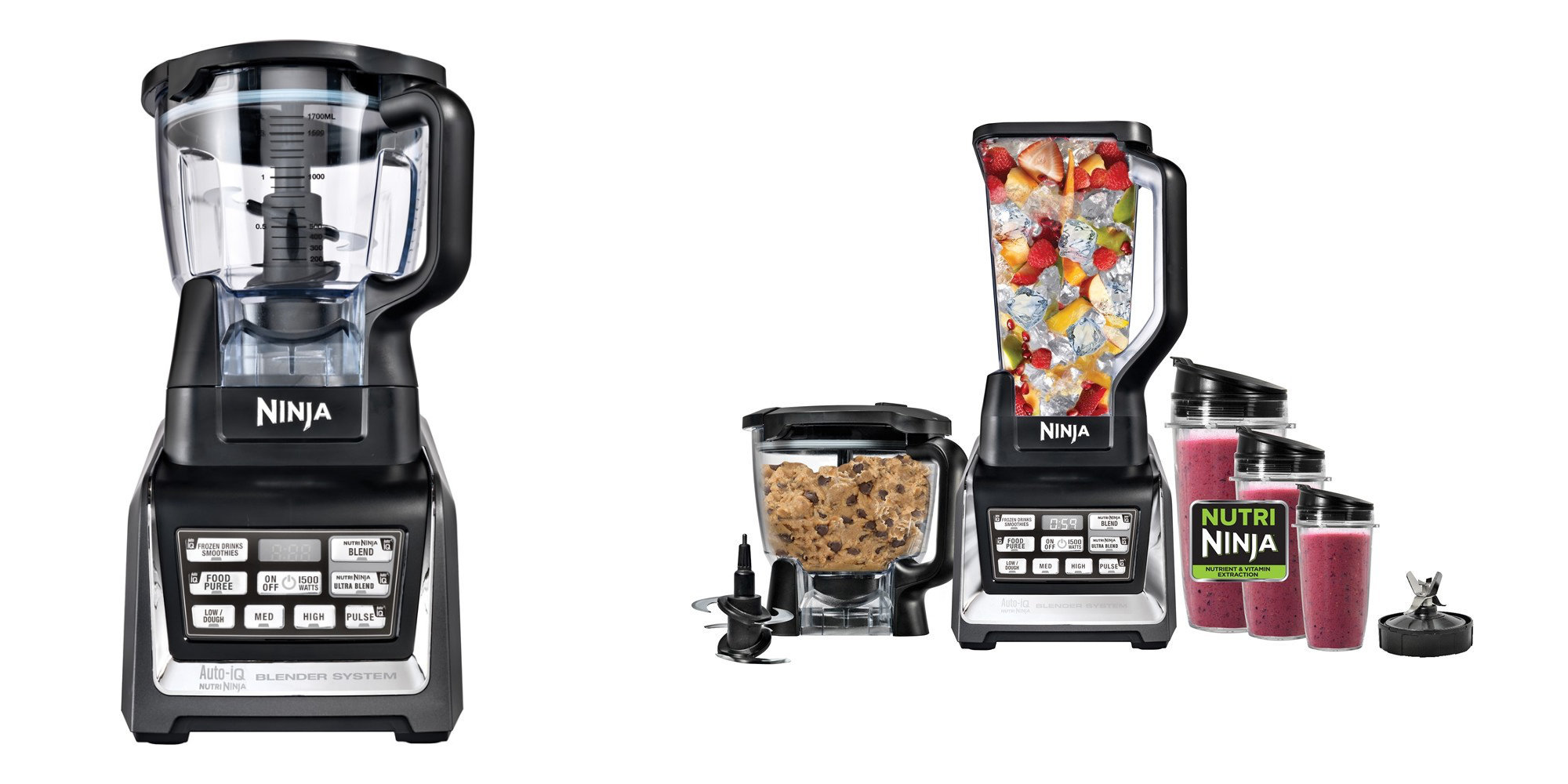 Knock Out Your Food Processing W Ninja S Duo Blender 118 50 Refurb   Ninja Duo W Auto IQ Blender Processor Bowl1 