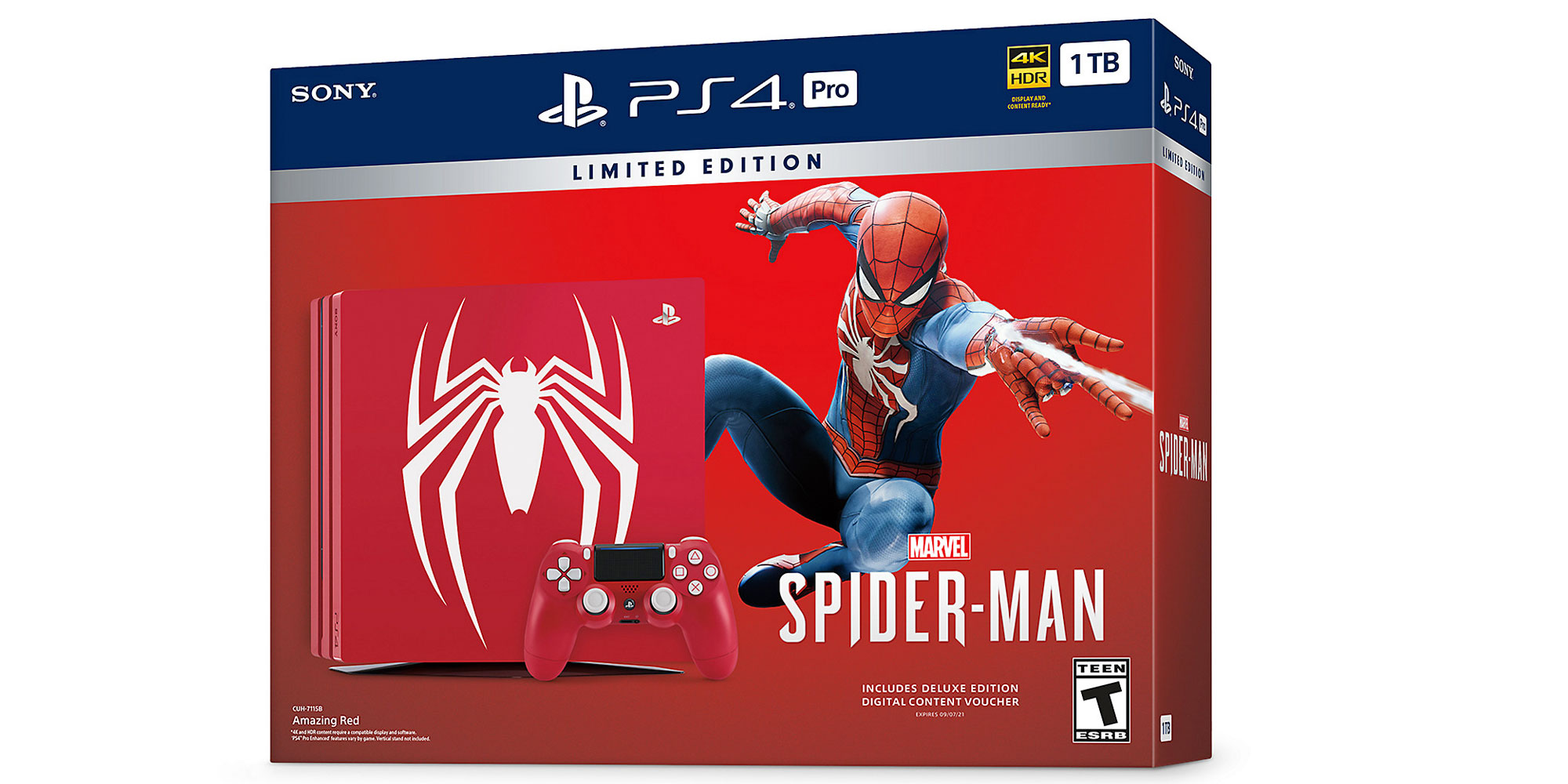 Sony announces a special edition SpiderMan PlayStation 4 Pro, available now for preorder