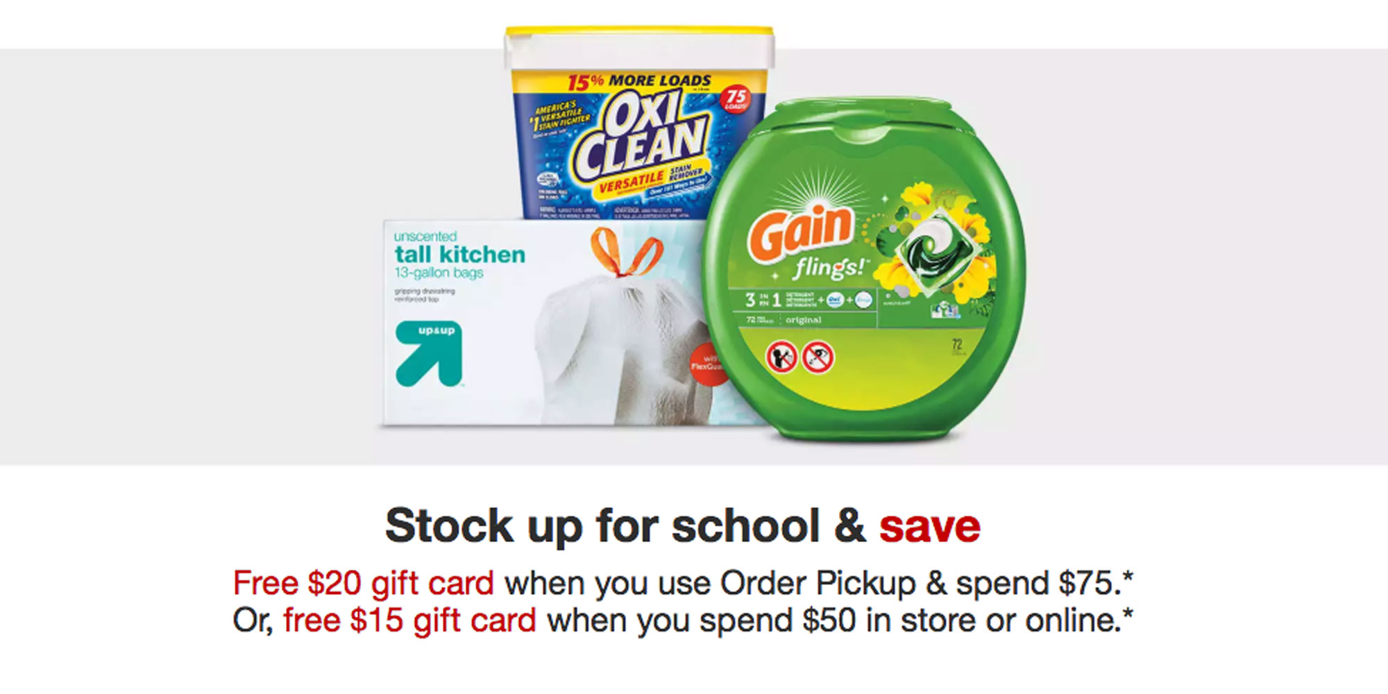 Target offers up to a $20 gift card with qualifying dorm ...