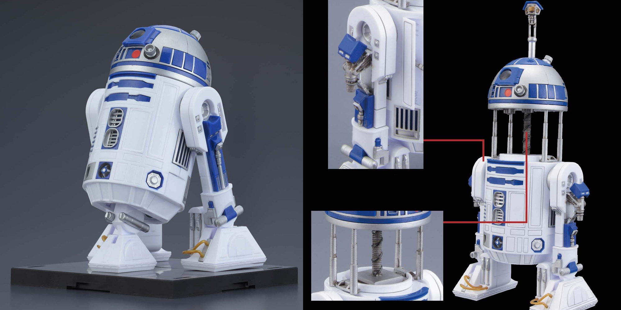 Bandai teases new Star Wars 1/12scale model kits centering around R2