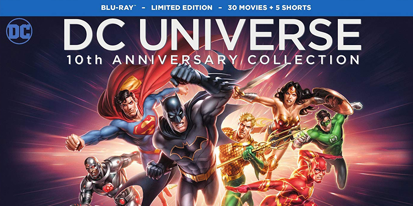 dc universe 10th anniversary collection dvd