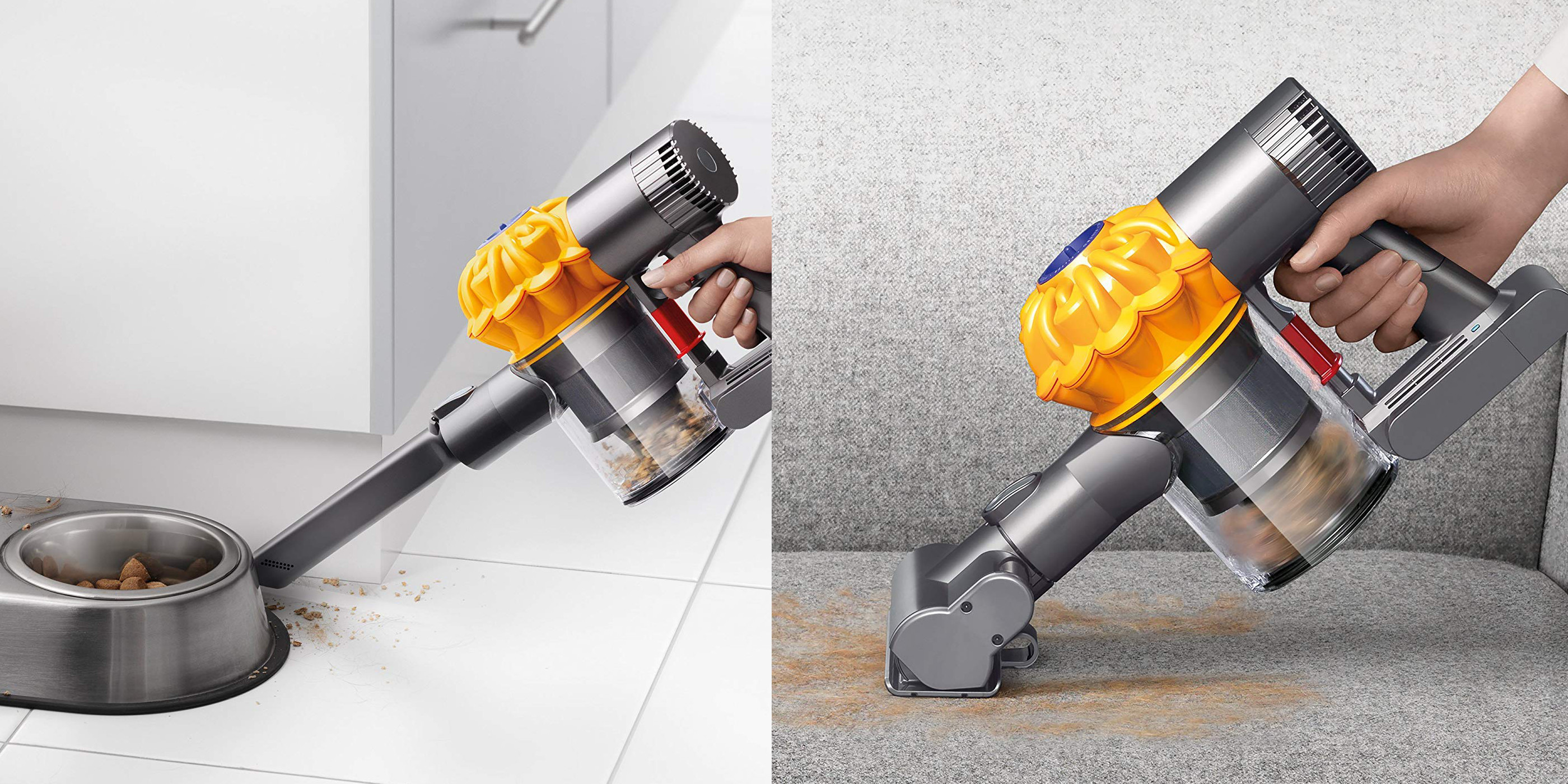 Take care of spills & pet hair w/ Dyson's Cordless Hand Vac: $170