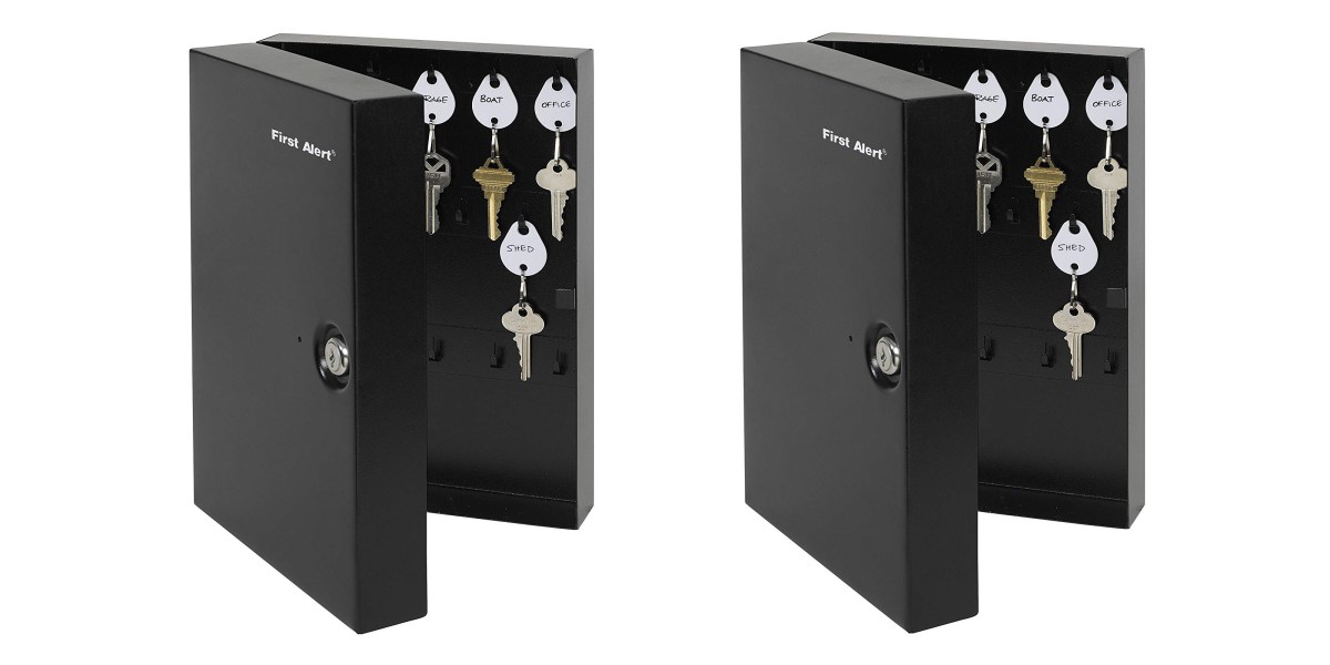 First Alert Steel Key Cabinet hits Amazon low at $10.50 Prime shipped