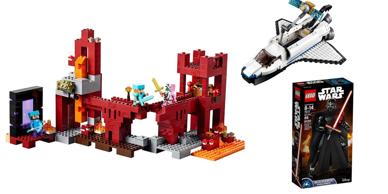 Add LEGO's Minecraft Nether Fortress kit to your 