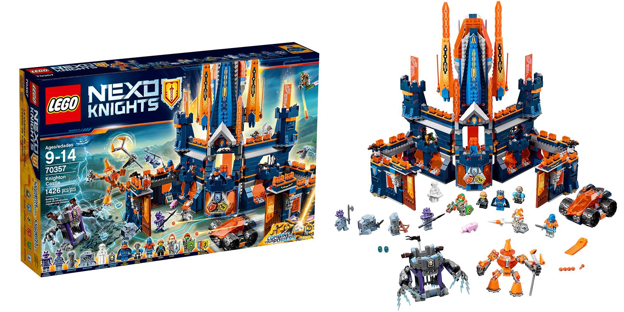 This 1,400-piece LEGO Nexo Knights Castle set to new at shipped (50% off)