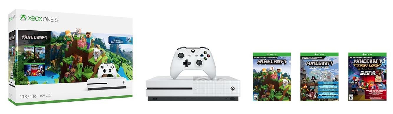 Microsoft announces a pair of new Minecraft & PUBG Xbox One console bundles