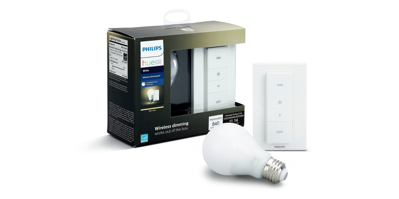 Expand your HomeKit lighting with a Philips Hue LED Bulb + Dimmer