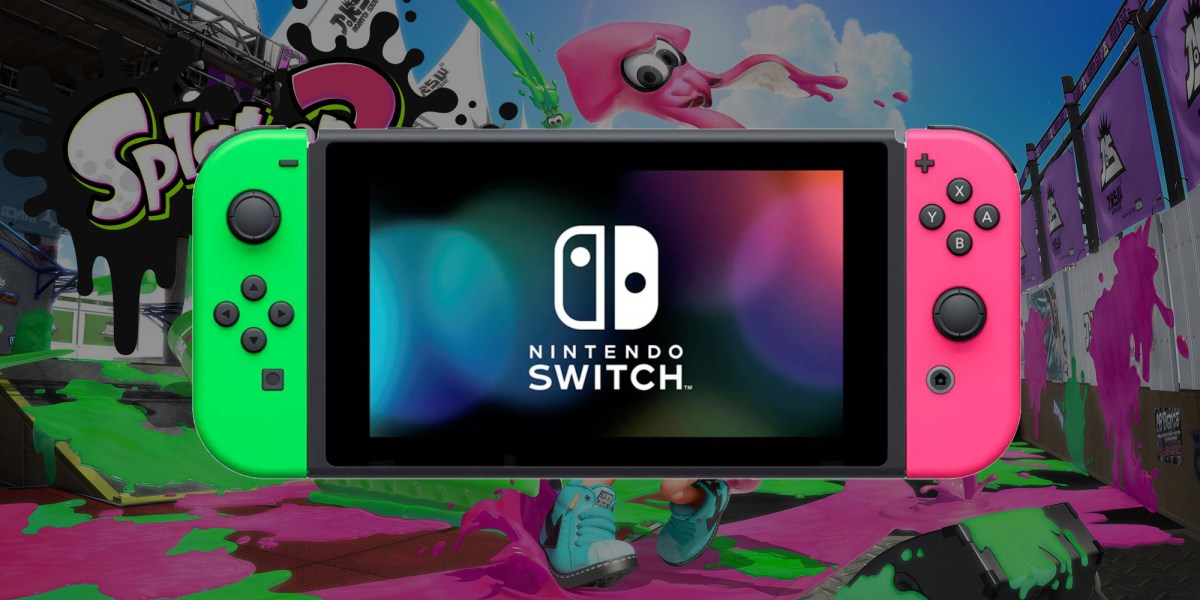 Nintendo Switch Splatoon Bundle
