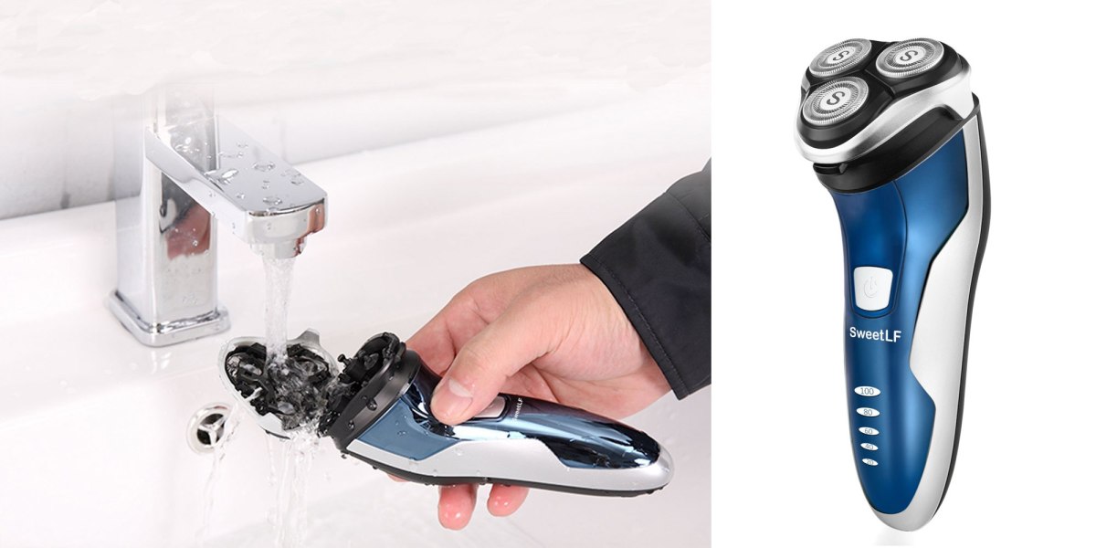 Shave in the shower w/ this waterproof & USB rechargeable electric razor for 22 (Reg. 30)