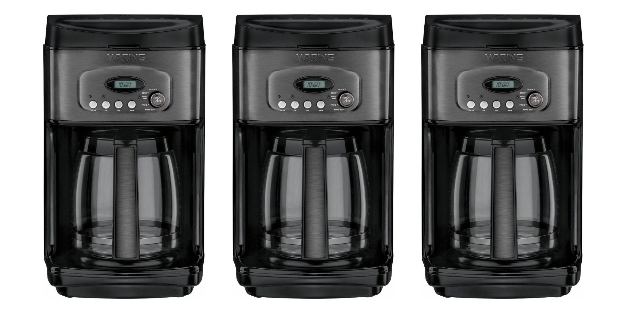 Waring Pro's stainless steel 14cup coffee maker now 30 for today only