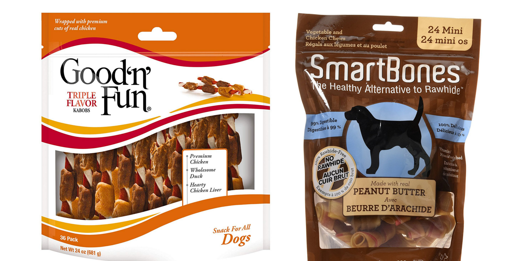 Amazon has a wide selection of dog treats at up to 40 off with deals