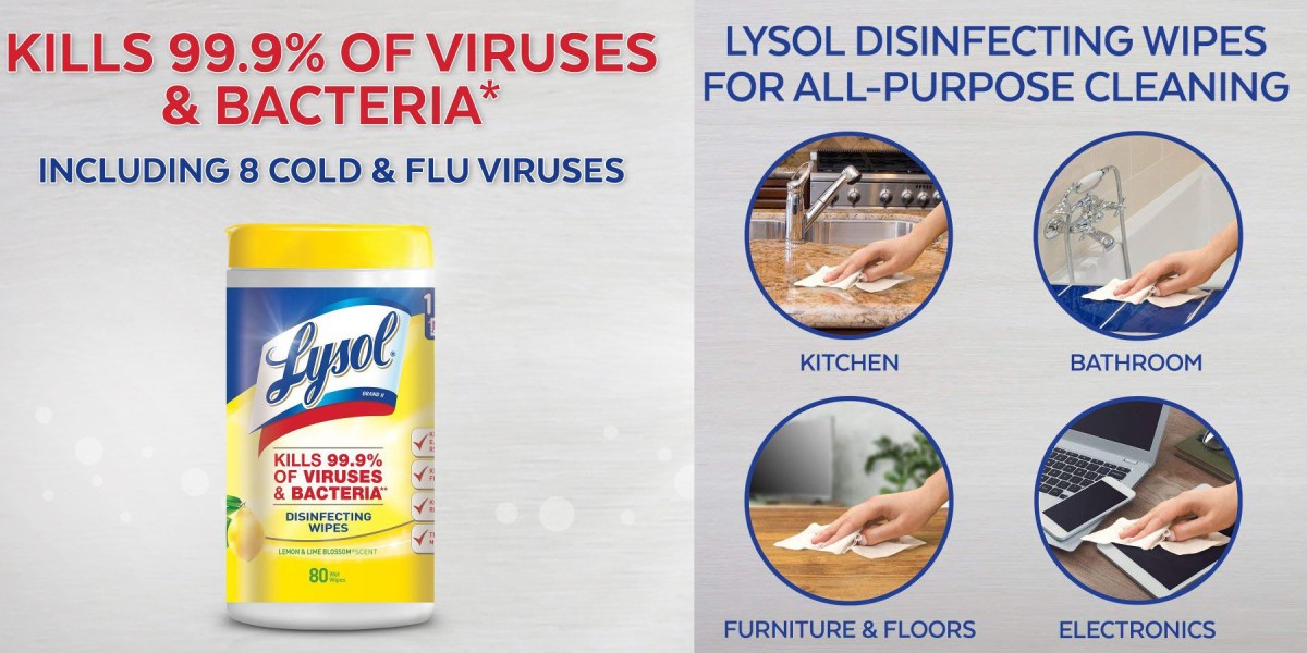 Grab a 4Pack of Lysol Disinfecting Wipes for just 10.50 Prime shipped