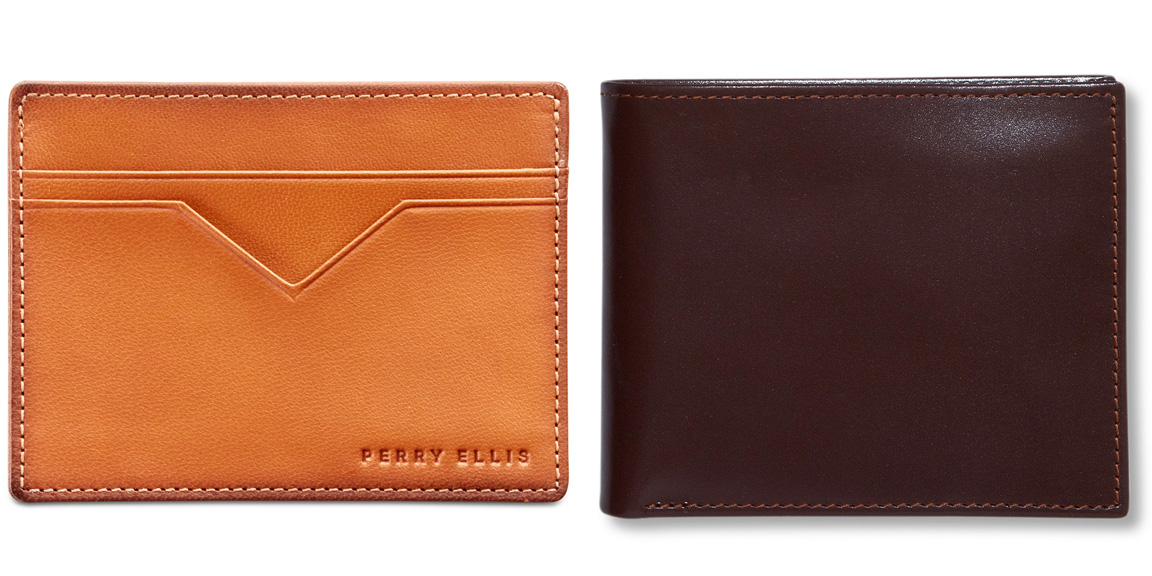 Macy's Wallet Sale offers an extra 50 off Perry Ellis, Fossil, Tasso Ellba & more from 5