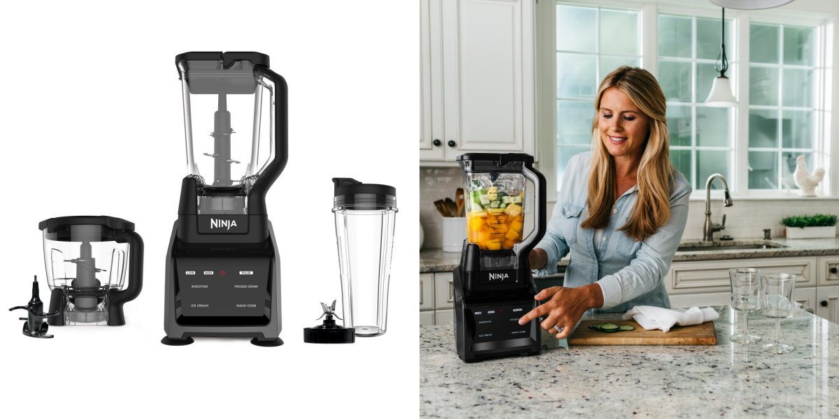 Make smoothies, ice cream and more w/ Ninja's Blender System: $105