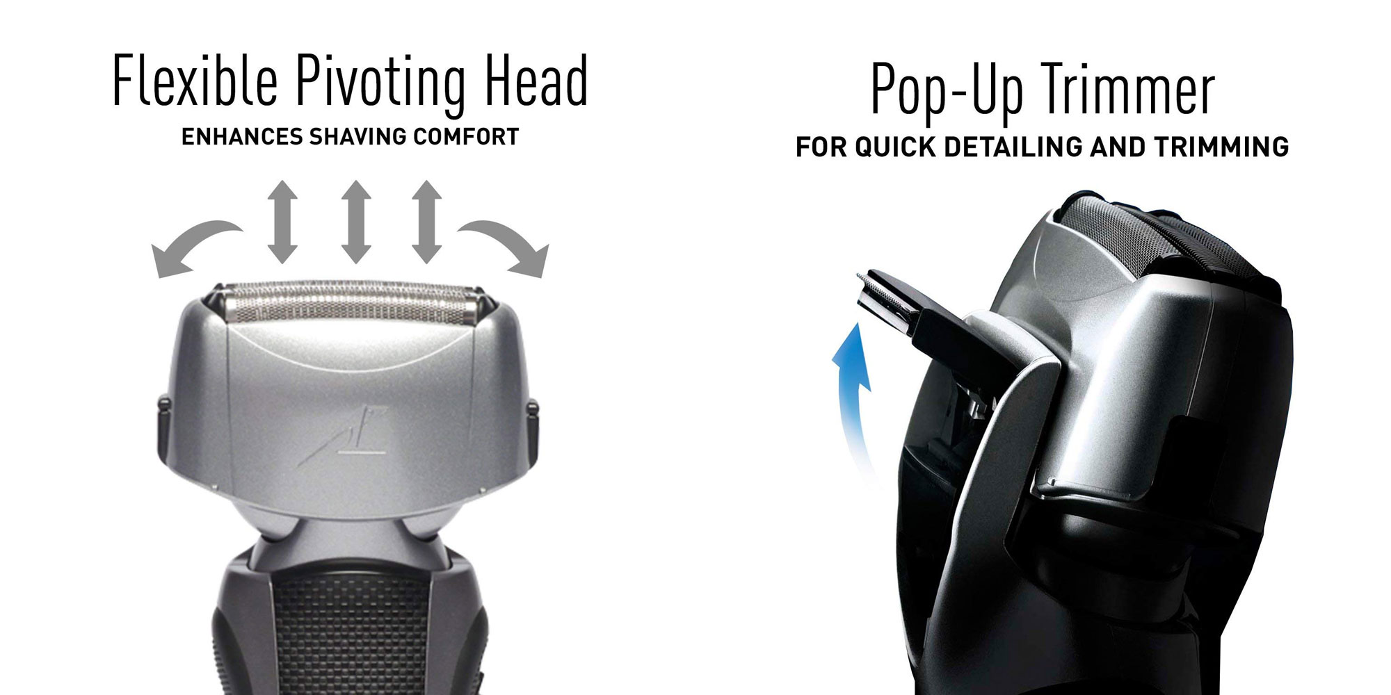 Shave in the shower or on the road w/ Panasonic's Arc3 Wet/Dry Razor ...