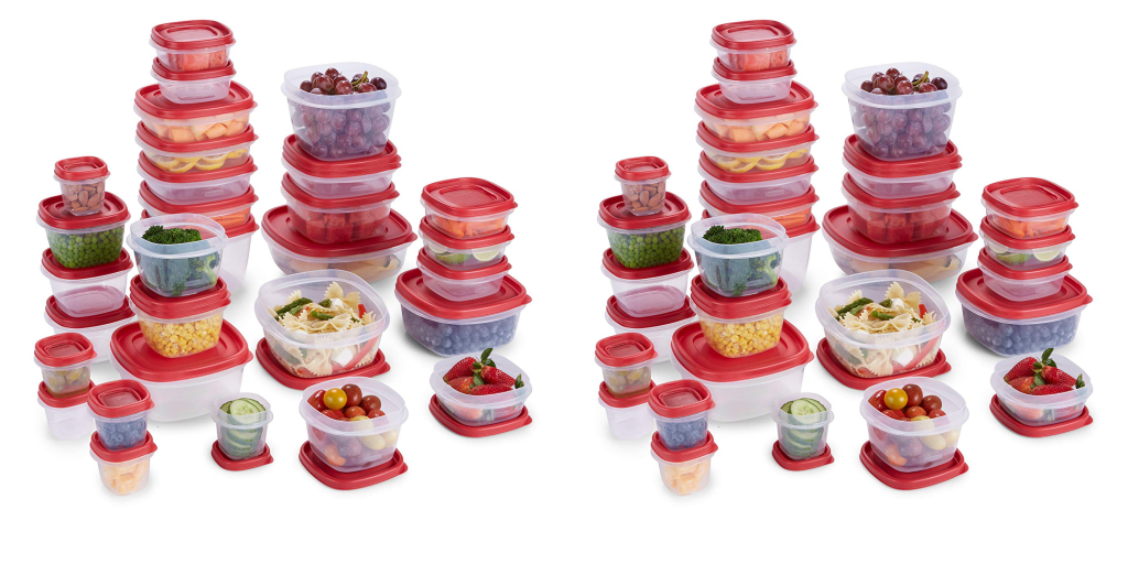 rubbermaid® brilliance 22-piece food storage container set