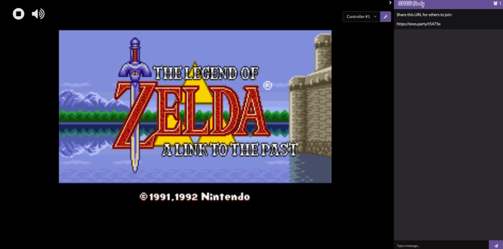 SNES Party lets you play classic ROMs with friends online