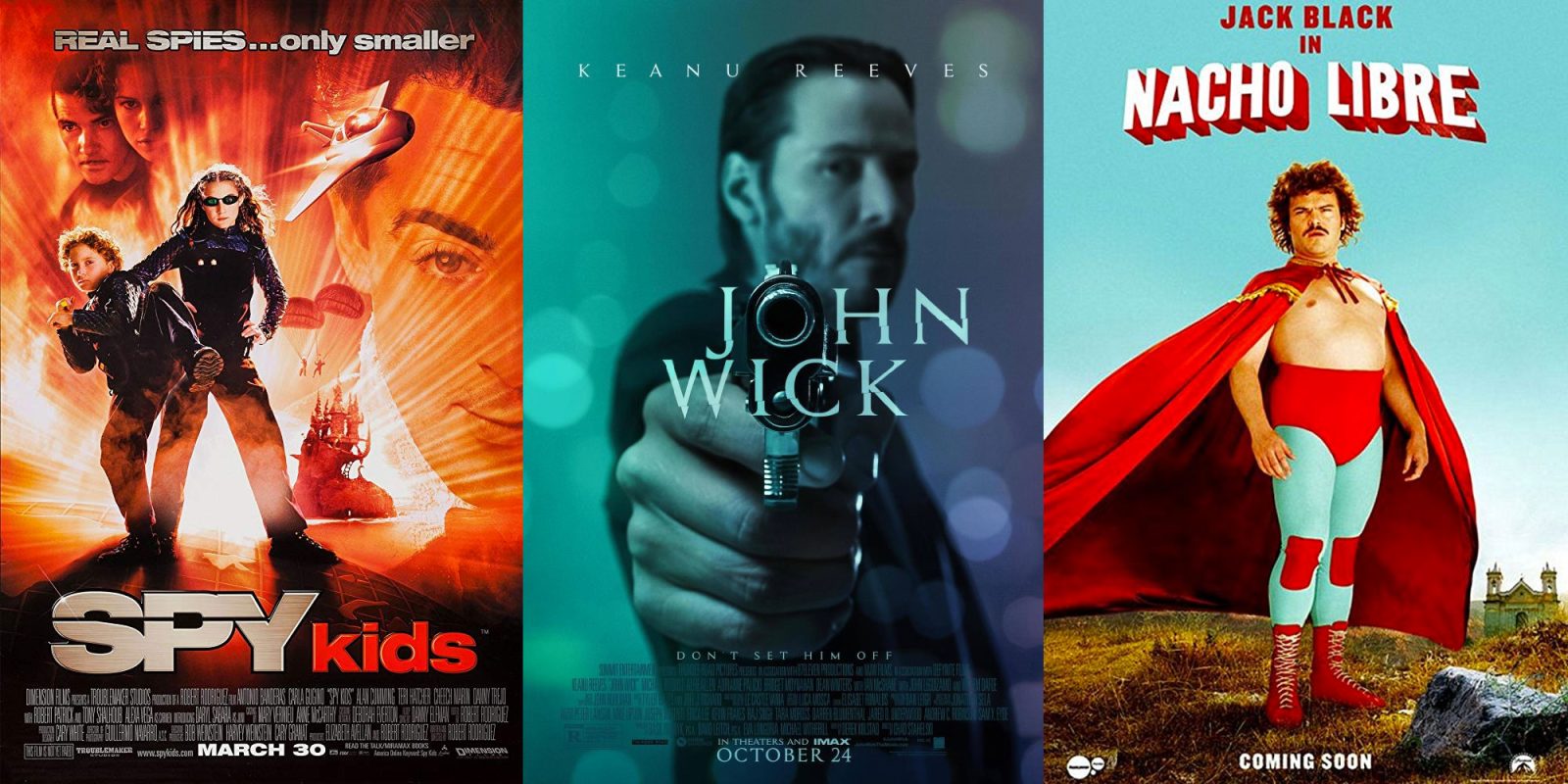 VUDU $5 HDX Sale: Spy Kids, John Wick, The Founder, Nacho Libre, more ...