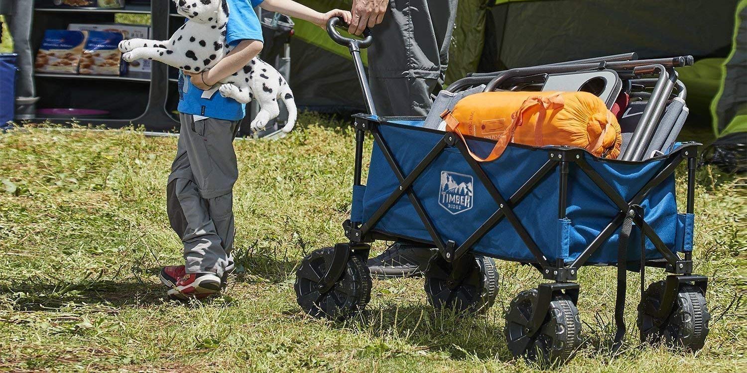 The Timber Ridge Folding Wagon is at one of its best prices yet: $75 ...