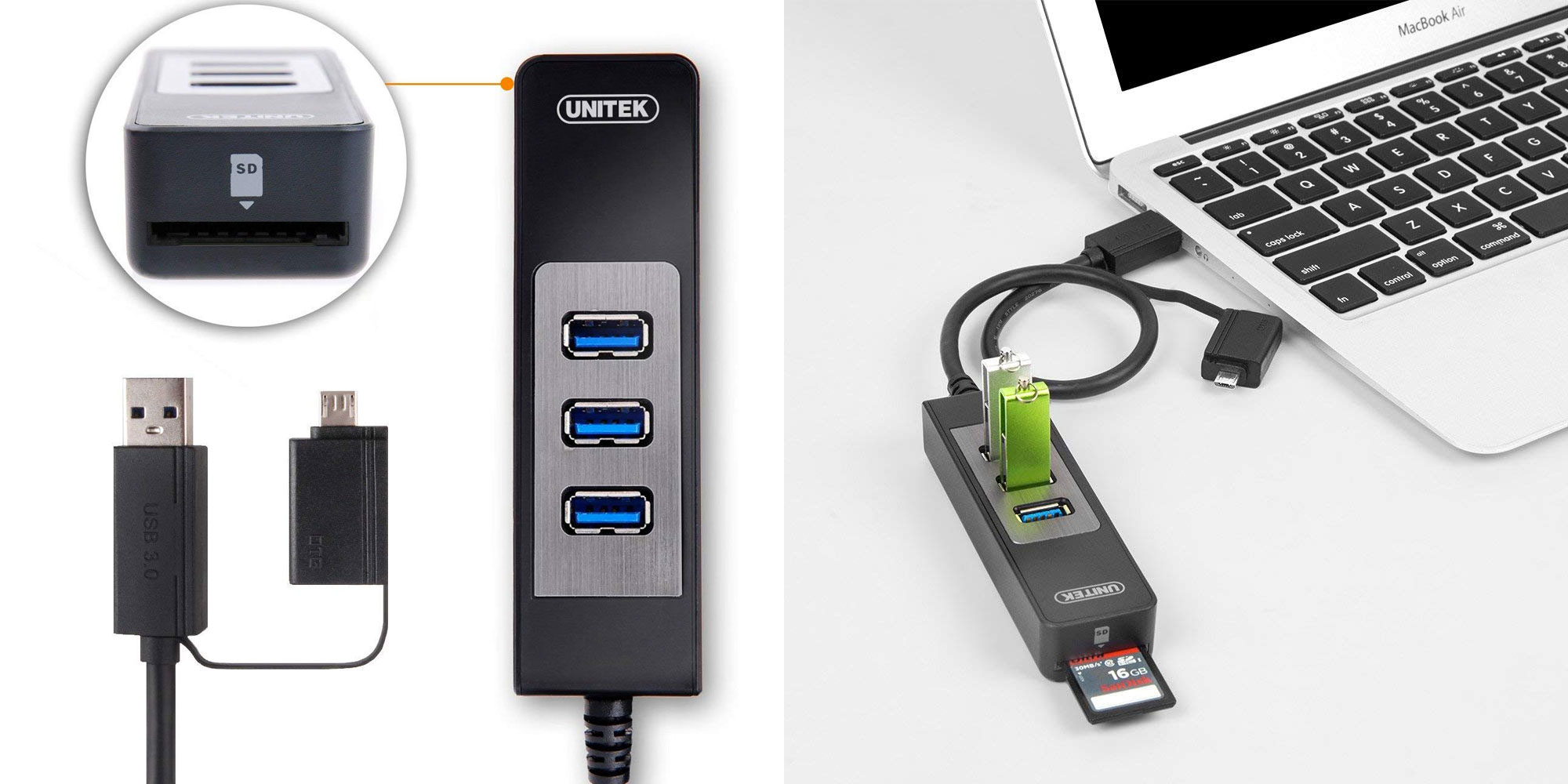 3 usb tool. Hub at-3600 коммуникатор. SD порт.