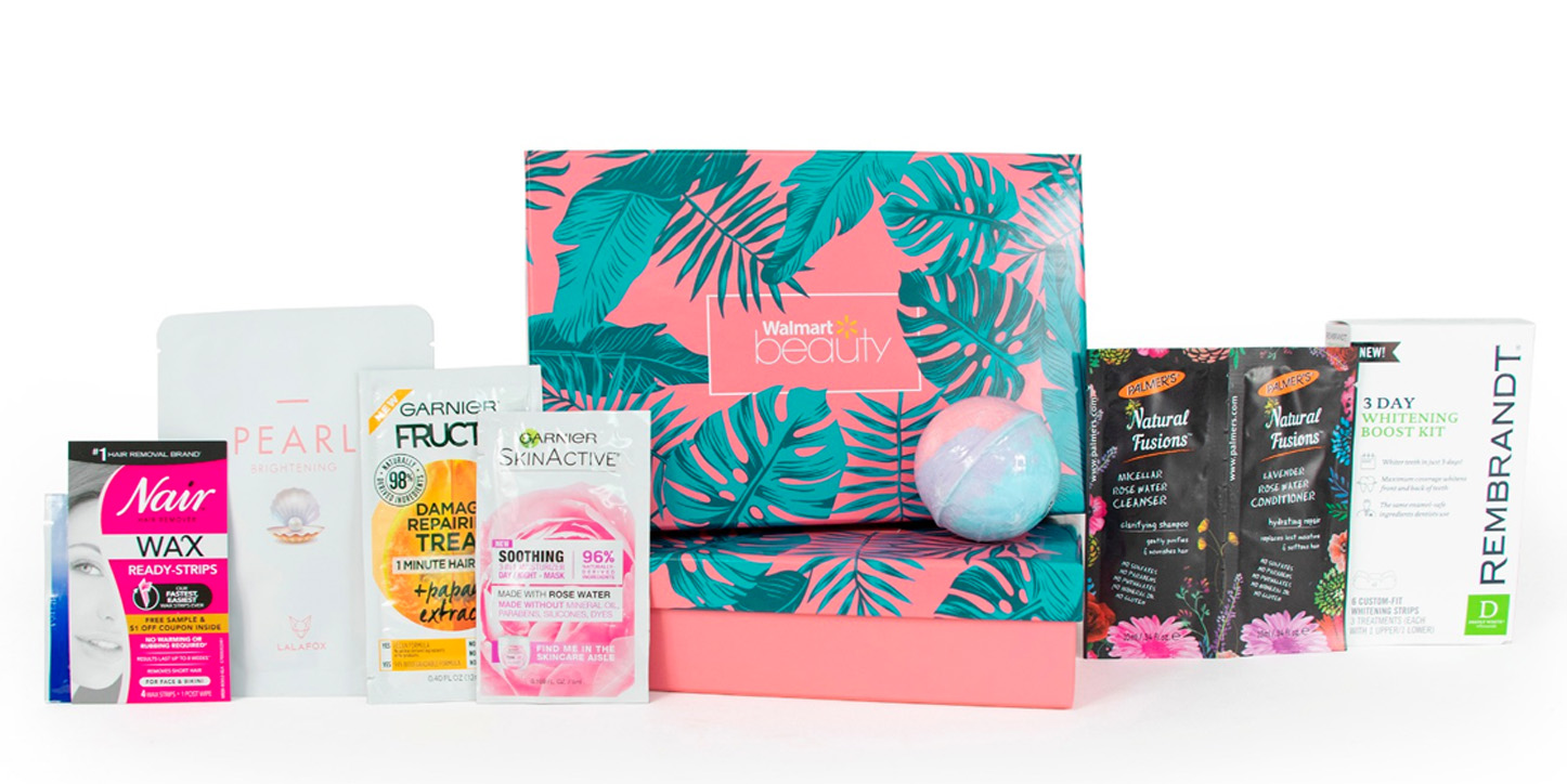 Walmart Seasonal Summer Beauty Box is just 5 shipped Garnier, Pantene, more