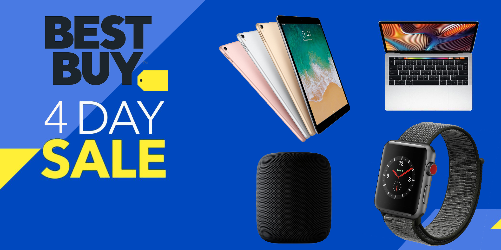 Best Buy Labor Day Sale 175 off iPad Pro, MacBook Pro from 1,000
