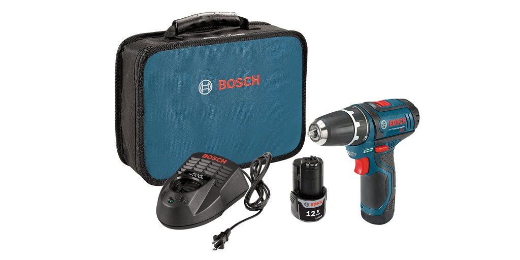 Pick up a new Bosch 12V Drill/Driver Kit for 79, more in today's Gold