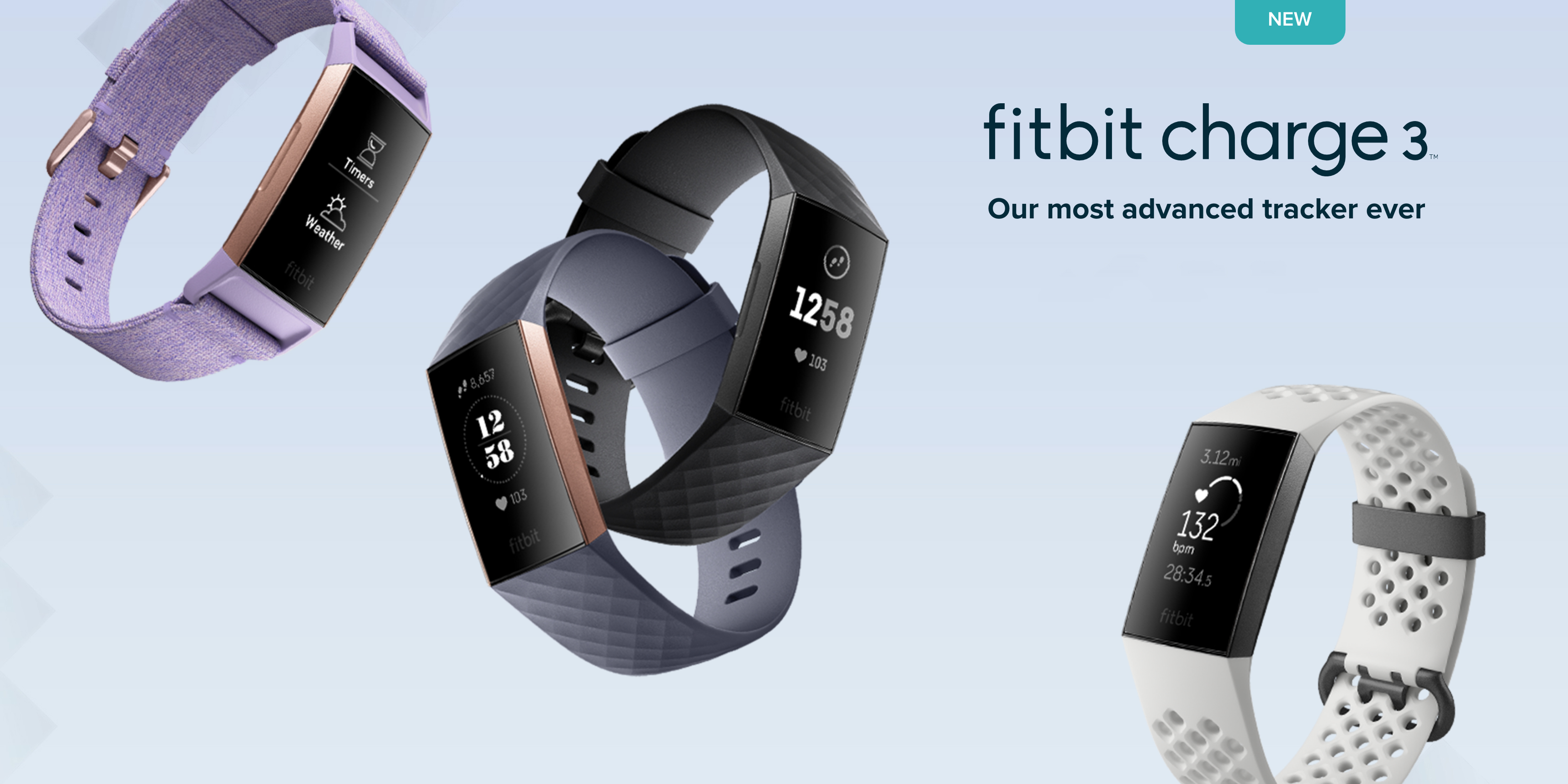 fitbit charge 3 w